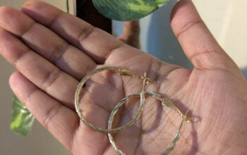 Twisted Hoop Earrings
