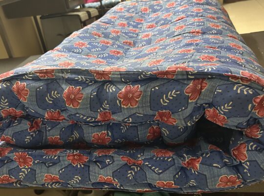 Hostel Bed Fit Mattress with Pillow and Bucket