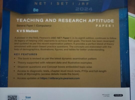 NTA UGC NET SET JRF 8th ED